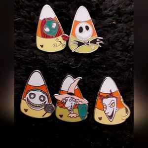 Night mare before Christmas  candy corn pins